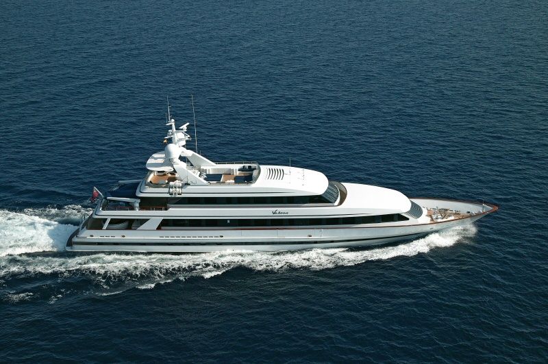 Four Luxury Yachts