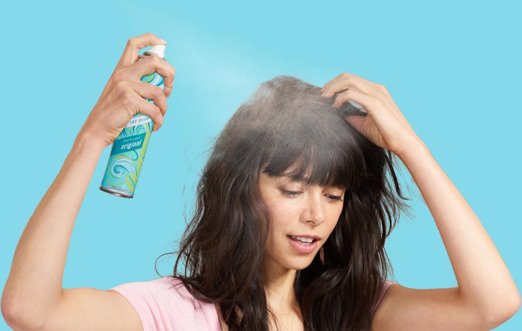 Dry shampoo is your best friend