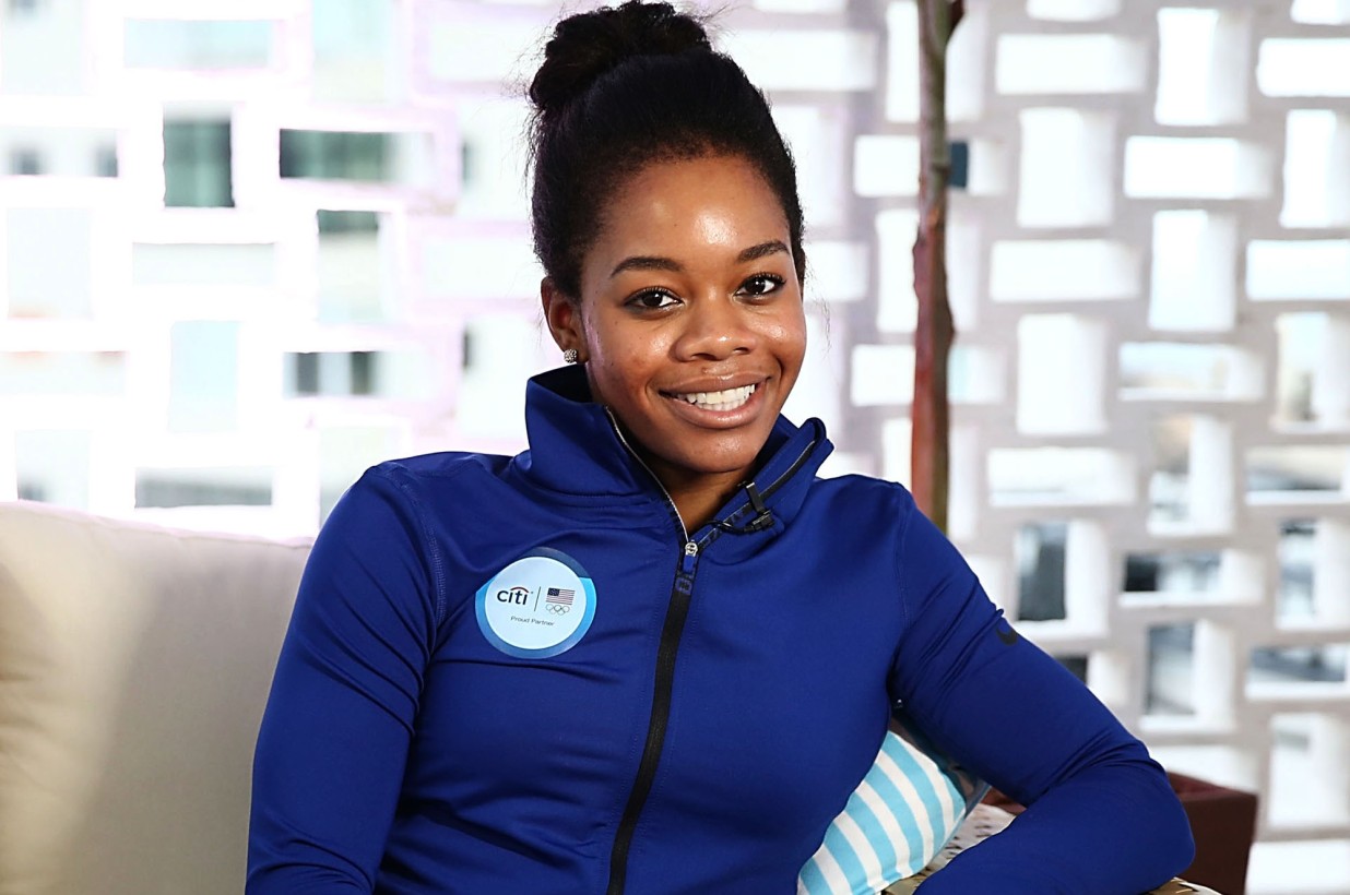 Gabby Douglas — Oatmeal with Banana