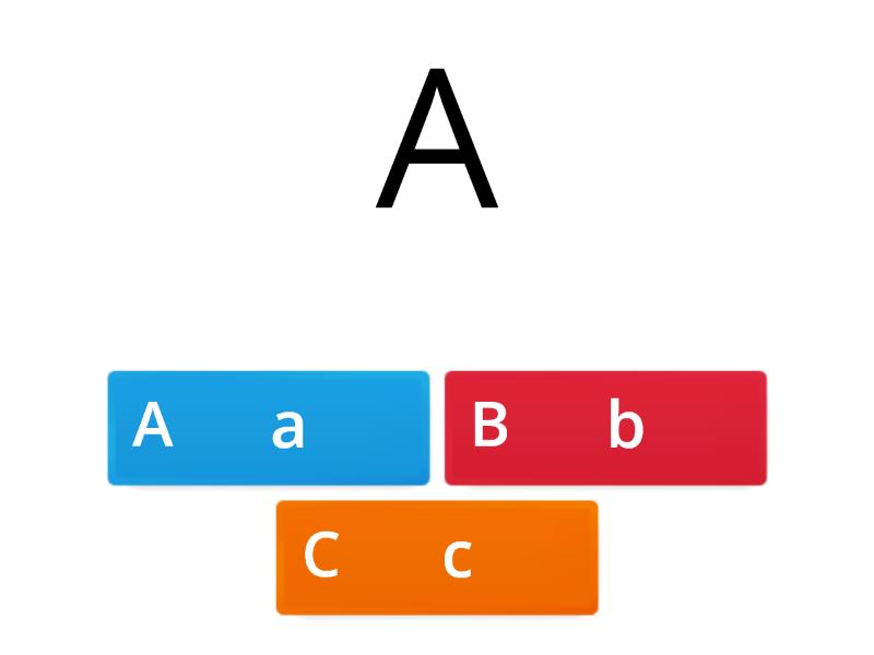 Alphabet order