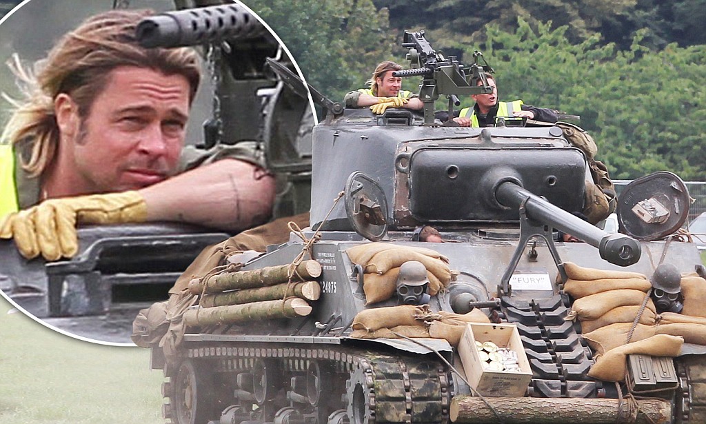 A T-54 Soviet Tank for Brad Pitt