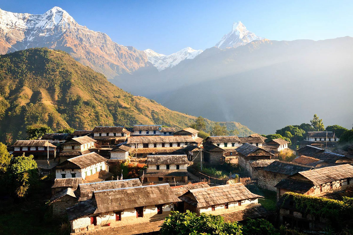 India, Himalayan Village