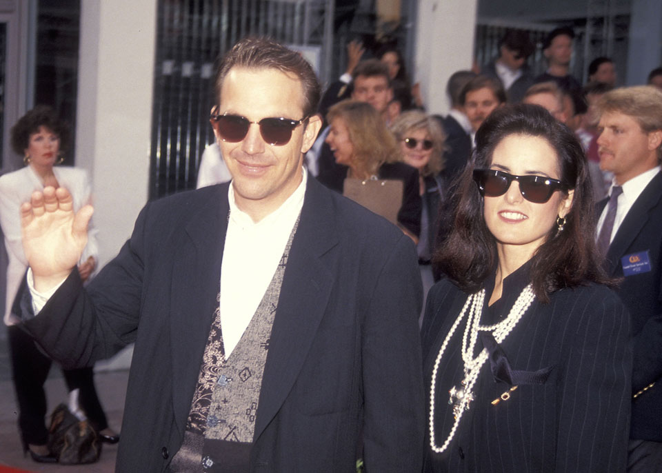 Kevin Costner and Cindy Silva