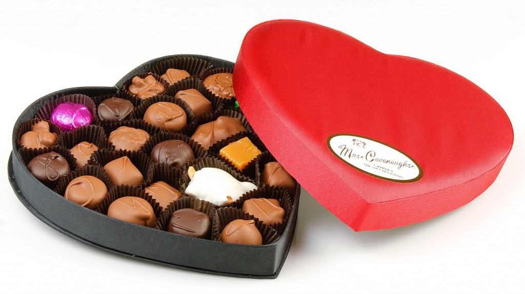 Cadbury invented the heart-shaped box of chocolate