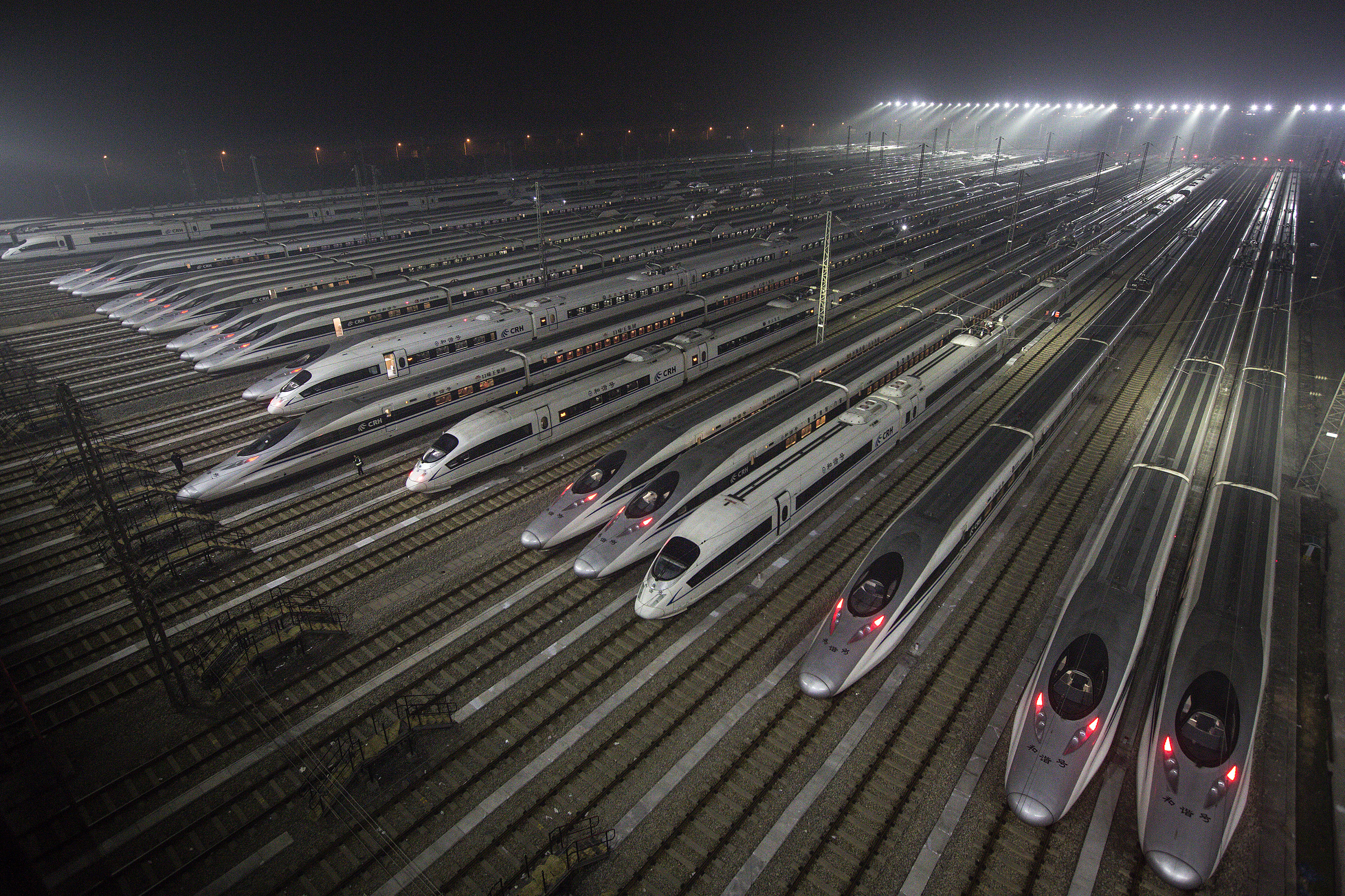 China has the largest rail network in the world