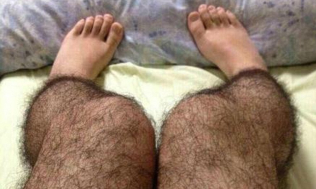 Anti-Pervert Hairy Stockings