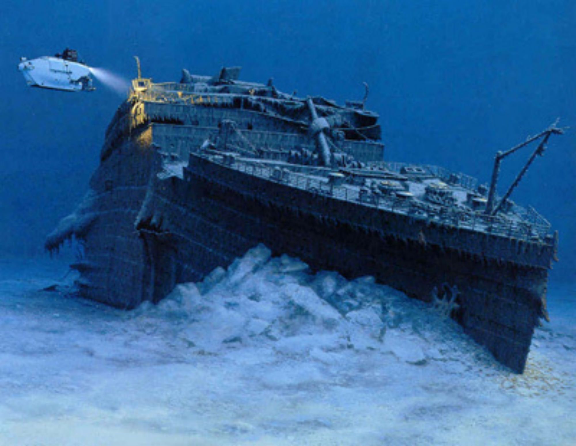 No one knew the exact location of the Titanic wreckage for 73 years