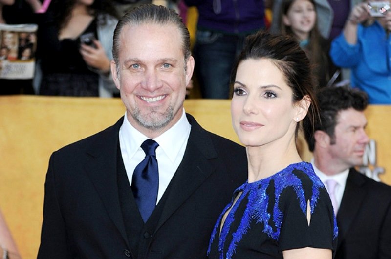 Jesse James and Sandra Bullock