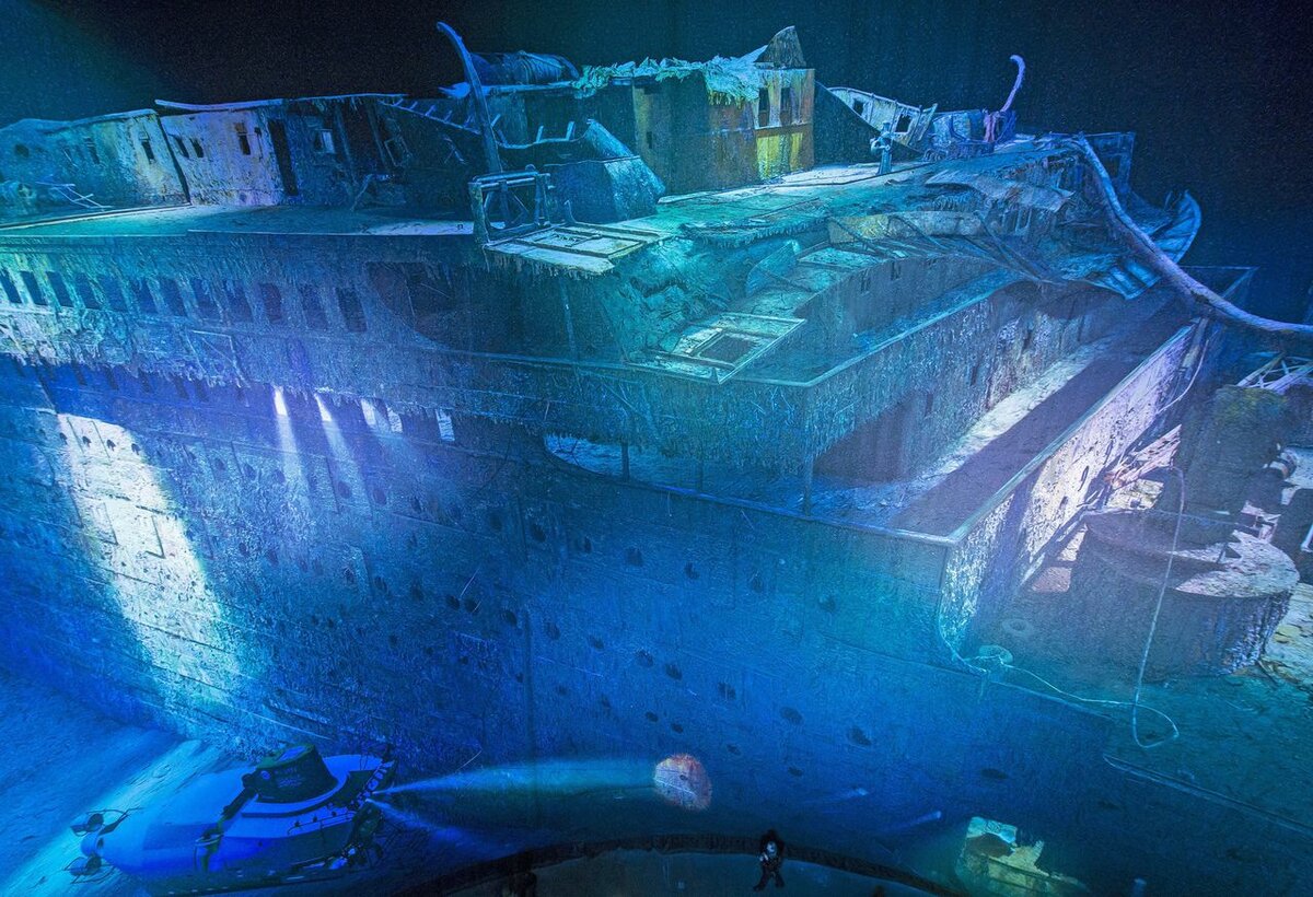 The Titanic sinking left tragic 