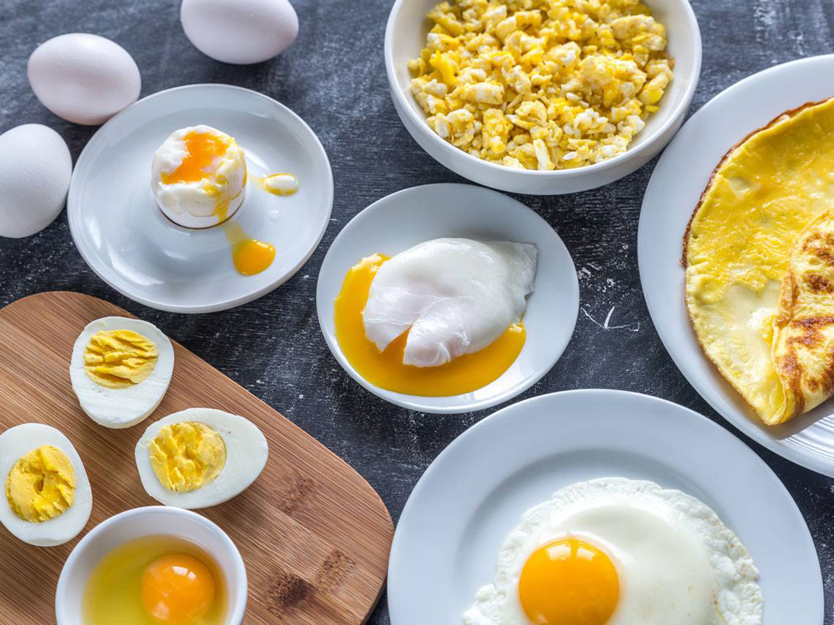 There are over 100 ways to cook an egg