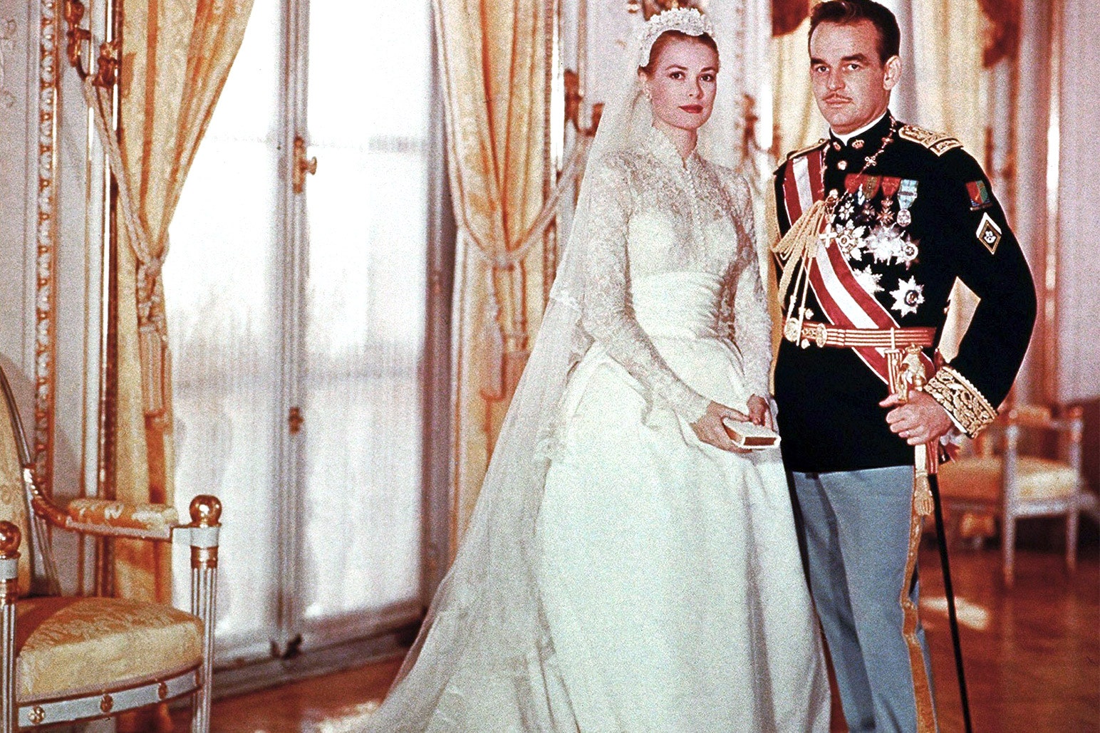 The regal ball gown, worn by Grace Kelly