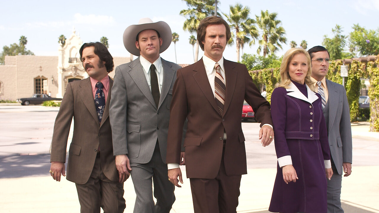 Popular Movies: American Hustle, Almost Famous, Anchorman And That ’70s Show.