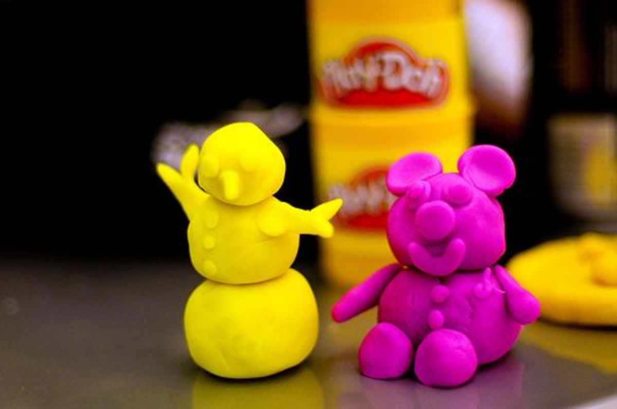 Play Doh as a cleaner