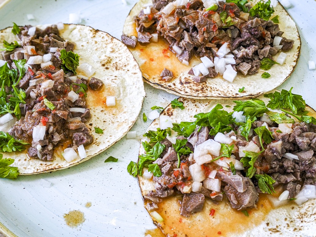 Tacos de Lengua