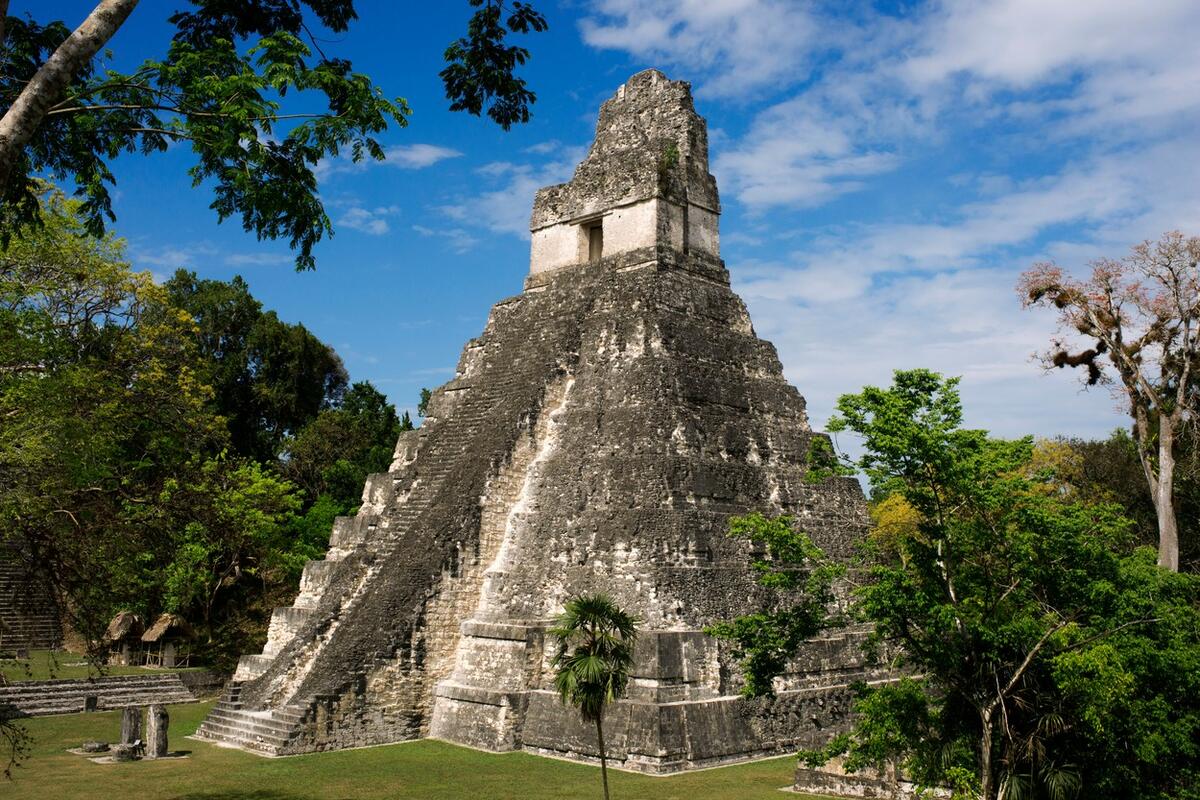 Temple of the Great Jaguar, Tikal Temples, Guatemala